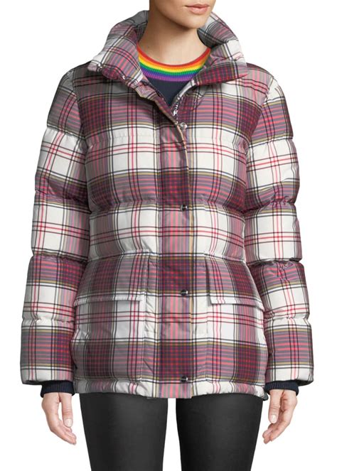 burberry selsey check down-fill puffer jacket|Burberry Selsey Check Down.